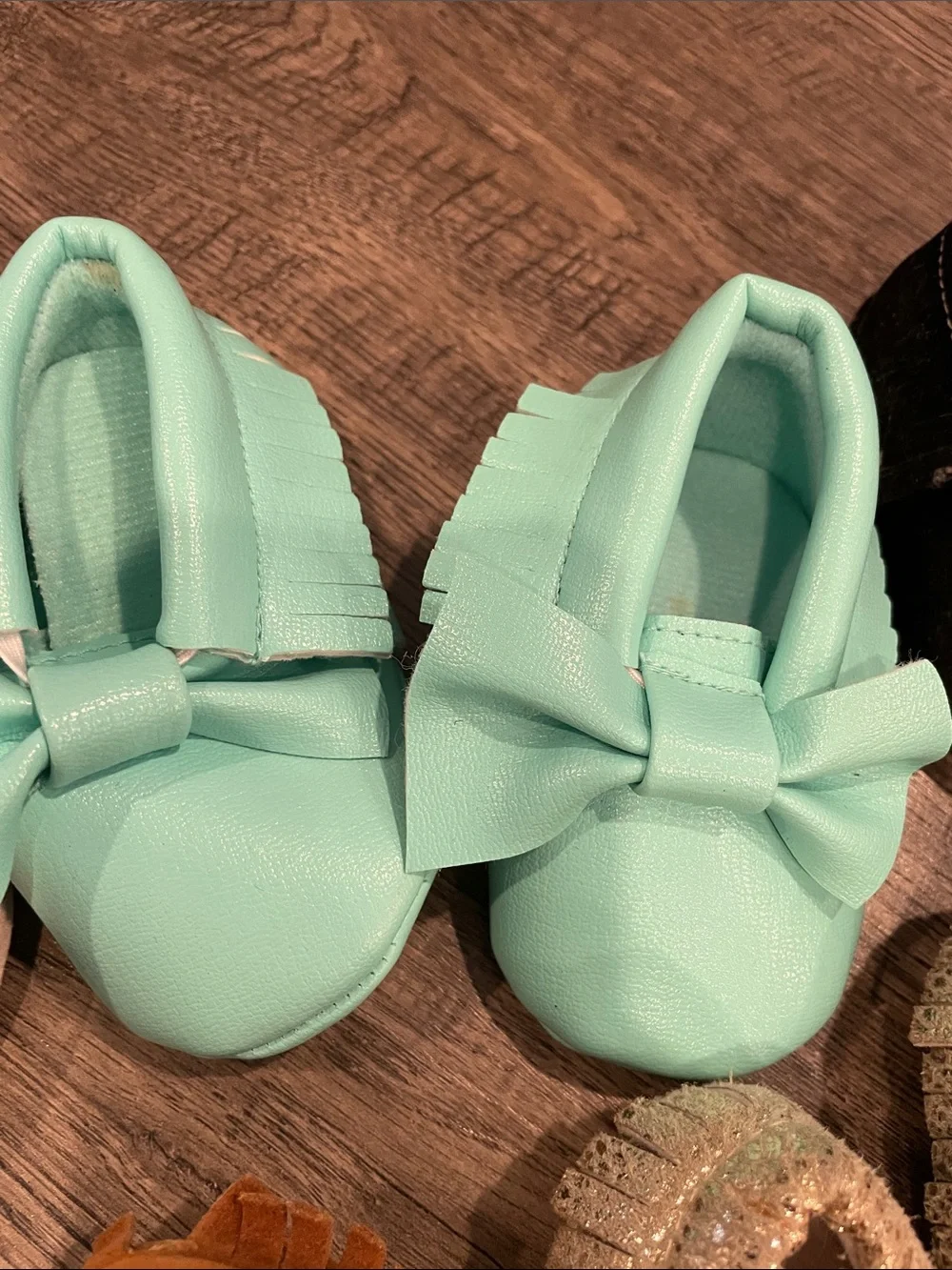 Assorted baby crib Shoes size 1